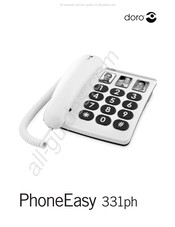 Doro PhoneEasy 331PH Manual De Instrucciones