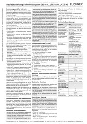 Euchner CES-A-A Serie Guia De Inicio Rapido