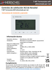 Herschel T-MT Instrucciones De Instalación Y  Operación