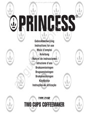 Princess 2192 Manual De Instrucciones