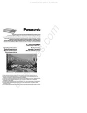 Panasonic CQ-DVR909N Manual De Instrucciones