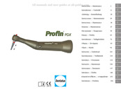 Dentatus Profin PDX Instrucciones - Mantenimiento