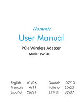 Hommie PW04D Manual Del Usuario