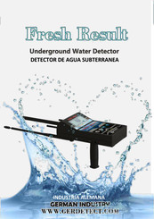 Ger Detect Fresh Result Manual Del Usuario