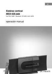 auvisio MSX-620.dab Manual De Operación