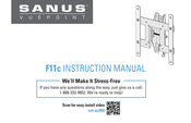 SANUS VuePoint F11c Manual De Instrucciones