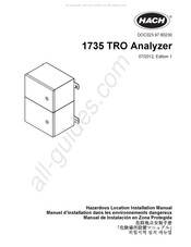 Hach 1745 TRO Manual De Instalación