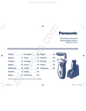 Panasonic ES7109 Manual Del Usuario