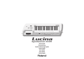 Roland Lucina AX-09 Guía Rápida