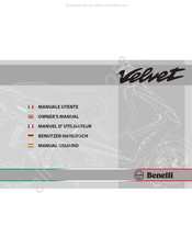 Benelli Velvet Manual Usuario