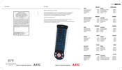 AEG RC 4000 Manual Del Usuario