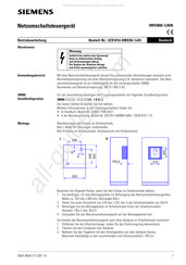 Siemens 3ZX1012-0WX3607JA1 Instrucciones De Servicio