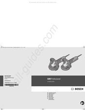 Bosch GBR 15 CA Professional Manual Original