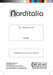 Norditalia BP-1000 Manual De Usuario