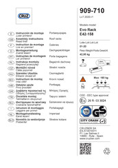 CRUZ Evo Rack E42-158 Instrucciones De Montaje