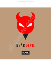 Black BEAR DEVIL Manual De Instrucciones