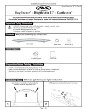 Avs Bugflector Instrucciones De Instalación
