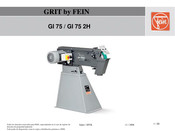 Fein GRIT GI 75 2H Manual De Reparación