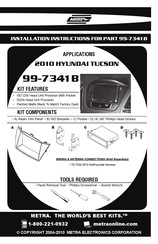 Metra 99-7341B Manual Del Usuario