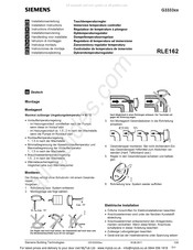 Siemens RLE162 Instrucciones De Montaje