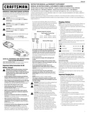 Craftsman CMCB201 Manual De Instrucciones