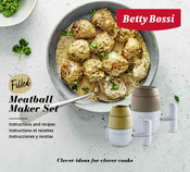 Betty Bossi Meatball Maker Set Instrucciones Y Recetas