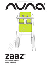 Nuna zaaz Manual De Instrucciones