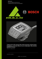 Bosch Bulls Traducción Del Manual De Instrucciones Original