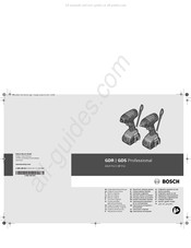 Bosch GDR 14,4 V-LI Professional Manual Original