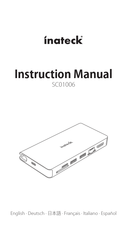 Inateck SC01006 Manual De Instrucciones