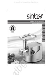 Sinbo SHB 3087 Manual De Instrucciones