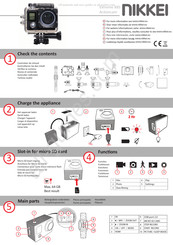 Nikkei Extreme X8S Manual De Instrucciones