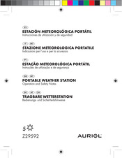 Auriol Z29592 Instrucciones De Utilización Y De Seguridad