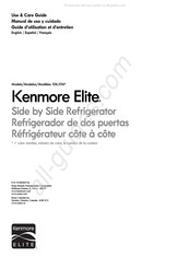 KENMORE ELITE 106.5116 Serie Manual De Uso Y Cuidado