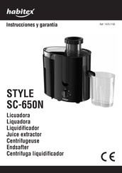 habitex SC-650N Instrucciones Y Garantía