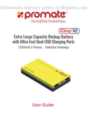 Promate Cloy-12 Manual Del Usuario