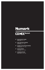 Numark CDMix Bluetooth Guia De Inicio Rapido