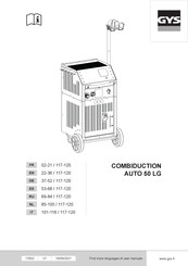 Gys COMBIDUCTION AUTO 50 LG Manual De Instrucciones