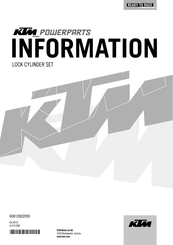 KTM Power Parts 60612922050 Manual De Instrucciones