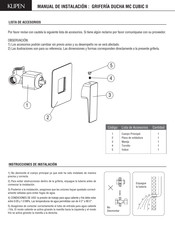 Klipen MC CUBIC II Manual De Instalación