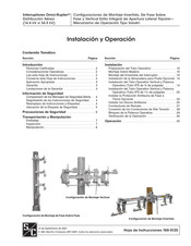 S&C Omni-Rupter Serie Instalación Y Operación