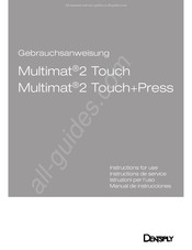 Dentsply Multimat 2 Touch Manual De Instrucciones