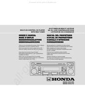 Honda DEH-M6156ZH El Manual Del Propietario