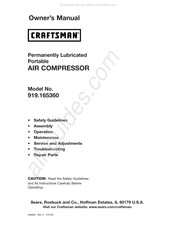 Sears Craftsman 919.165360 Manual Del Usuario