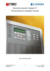 NSC Sicherheitstechnik Solution F1 Manual Del Usuario