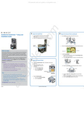 Rimage AutoEverest AutoPrinter Guía De Configuración De Instalacion