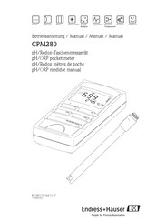 Endress+Hauser CPM280 Manual Del Usuario