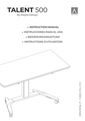 ACTIU TALENT 500 Instrucciones Para El Uso