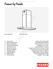 Franke Frames FS TS 606 W XS Manual Del Usuario