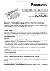 Panasonic KX-TGA575 Instrucciones De Operación